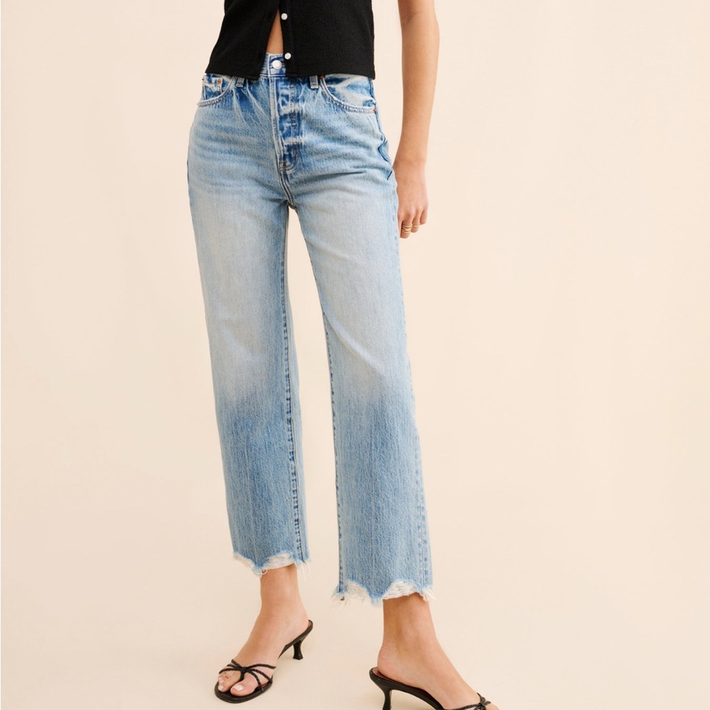 Pistola Cassie High Rise Crop Jeans